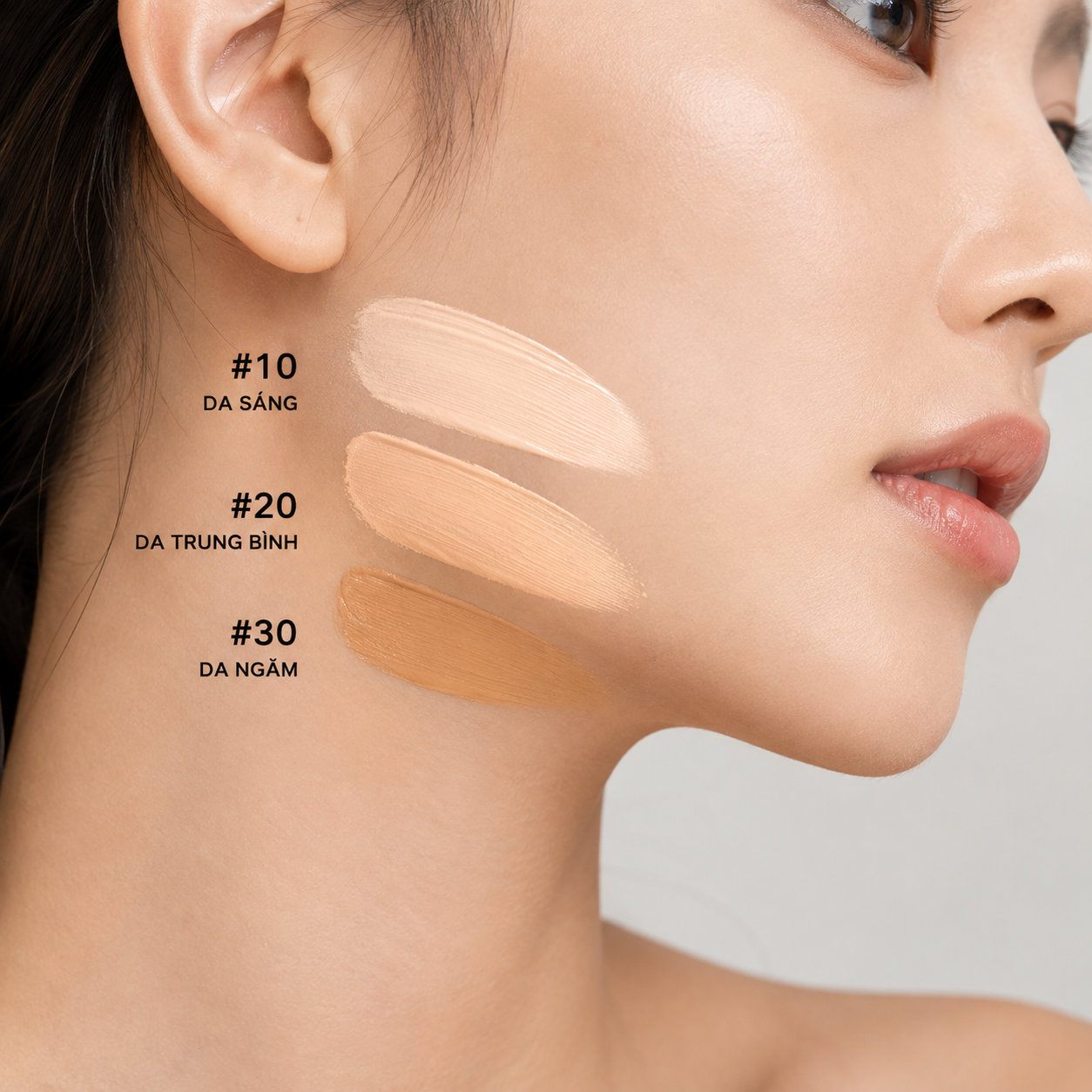 Ba tông màu M.O.I Iconic Cushion #10 #20 #30