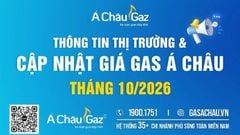 📣 CẬP NHẬT GIÁ GAS THÁNG 10/2026 TỪ GAS Á CHÂU 📣