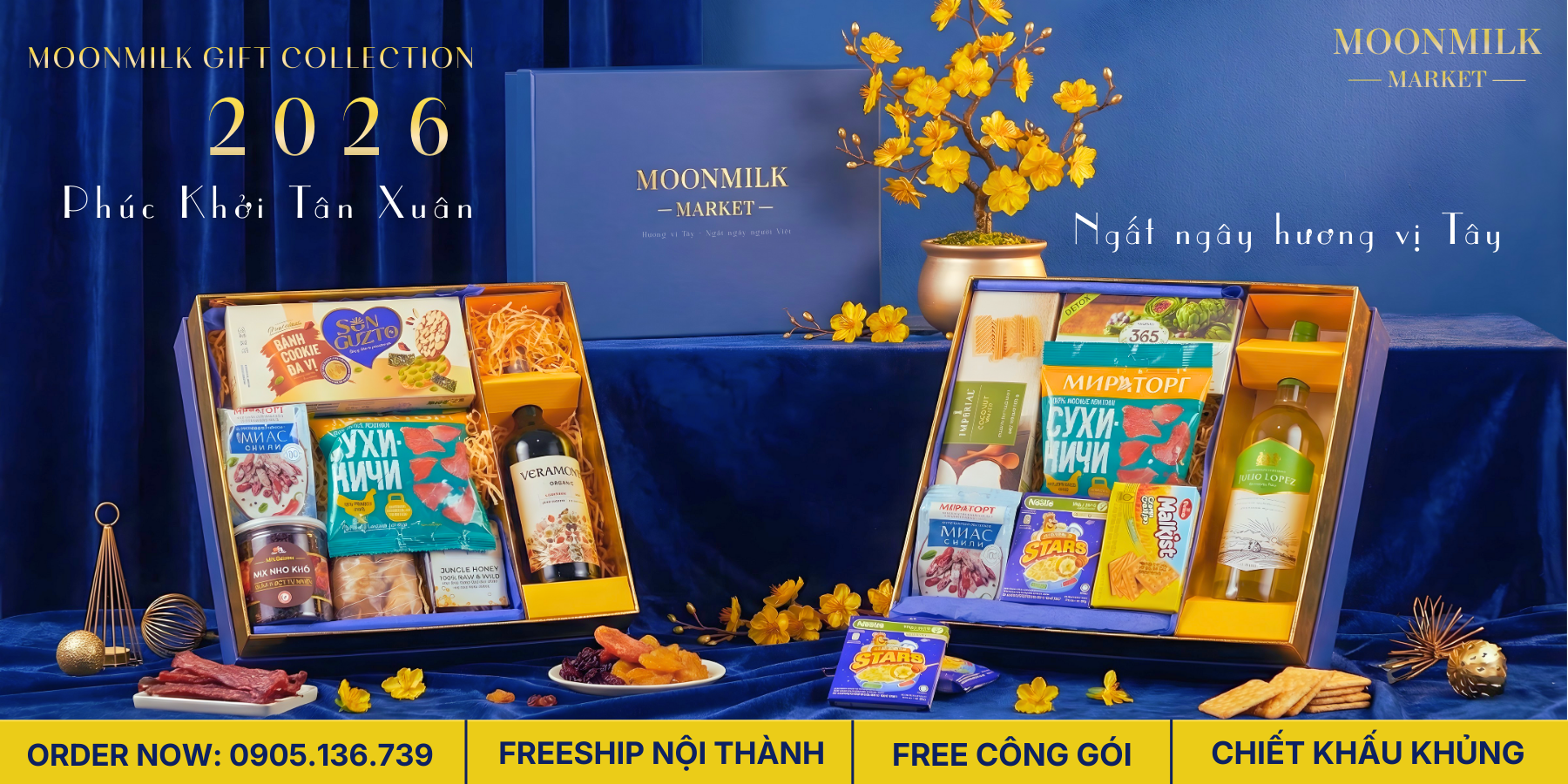 🧧 MOONMILK CHÍNH THỨC RA MẮT BỘ SƯU TẬP GIỎ QUÀ TẾT 2026 🎁