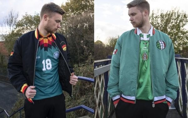 Áo bóng đá nam mặc cùng áo khoác năng động