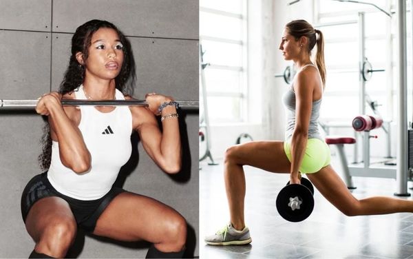 Áo ba lỗ thể thao nữ trong tập luyện