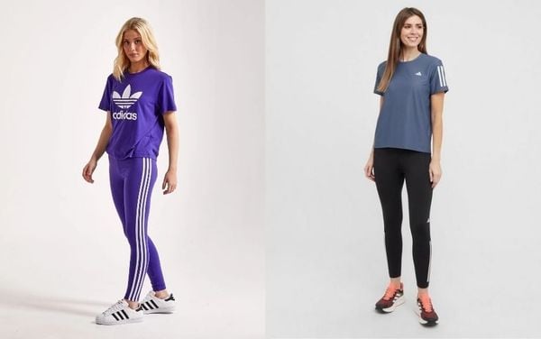 Áo phông thể thao nữ phối cùng quần legging