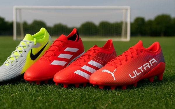 Giày bóng đá Puma Ultra, Nike Phantom và adidas Predator
