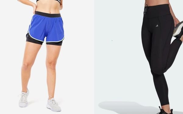 Quần đùi và quần legging