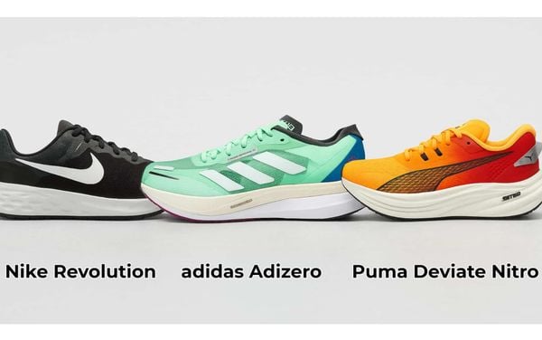 Ba đôi giày chạy bộ