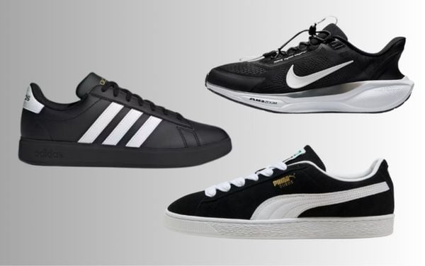 Các thương hiệu giày thể thao nữ nổi bật như adidas, Puma và Nike