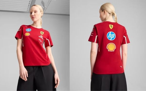 Áo phông Puma Motorsport Ferrari lấy cảm hứng từ đội đua F1