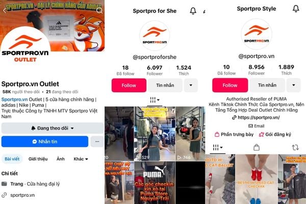 Các kênh livestream của Sportpro.vn