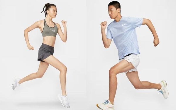 Chất liệu quần chạy bộ Nike thoáng khí và co giãn tốt