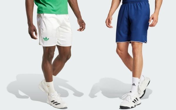 Quần tennis nam hỗ trợ cho các bước di chuyển