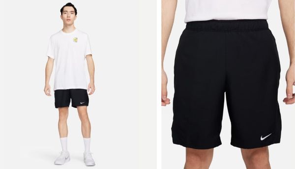 Quần Đùi Tennis Nam NIKEcourt Dri-Fit Victorya 9In FD5385-010