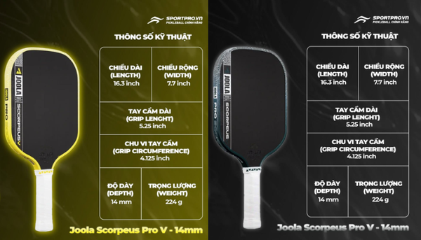 Đánh giá vợt JOOLA Pro V