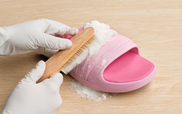 Vệ sinh đôi sandal nữ