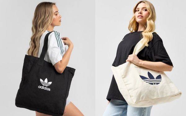 Túi tote thể thao vải canvas phối cùng outfit streetwear
