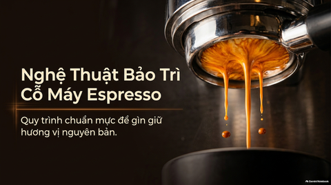 Bảo Trì Máy Pha Cà Phê: Quy Trình, Lịch Vệ Sinh Và Checklist Chuẩn