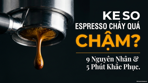 Cà Phê Chảy Quá Chậm: 9 Nguyên Nhân Và Cách Khắc Phục