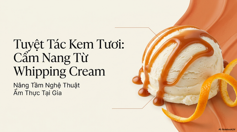 Cách Làm Kem Tươi Từ Whipping Cream: Hướng Dẫn Chi Tiết Cho Người Mới
