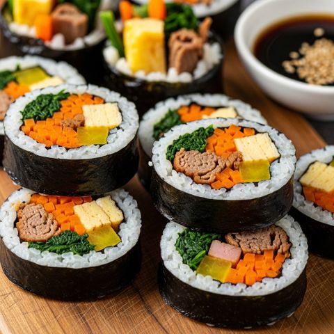 Hướng Dẫn Cách Làm Kimbap Hàn Quốc Đơn Giản Tại Nhà (A-Z Cho Người Mới)