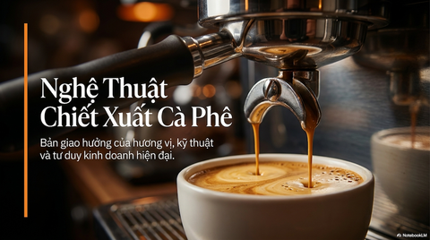 Công thức pha cà phê bằng máy: 15 món chuẩn cho quán nhỏ