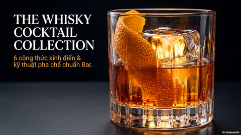 6 Công Thức Pha Chế Cocktail Whisky Tuyệt Vời Nhất Cho Buổi Tối + Kỹ Thuật Pro Giúp Bạn Pha Chuẩn Bar