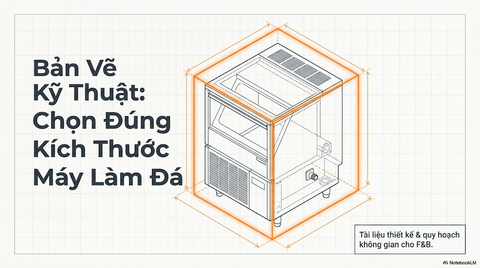 Kích Thước Máy Làm Đá: Bảng So Sánh Đầy Đủ Cho Chủ Quán