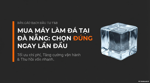 Mua Máy Làm Đá Viên Tại Đà Nẵng: Chọn Đúng Ngay Lần Đầu