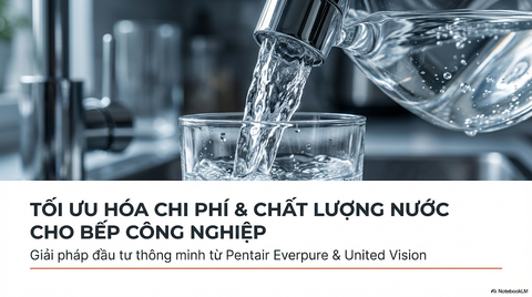 Máy Lọc Nước Cho Bếp Ăn Công Nghiệp: Hướng Dẫn Chọn Mua & Tính Toán Chi Phí