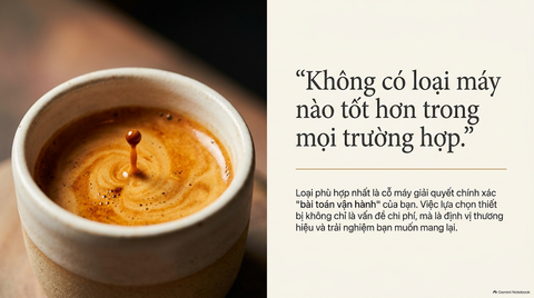 Máy Pha Cà Phê Tự Động Và Bán Tự Động: Nên Chọn Loại Nào?
