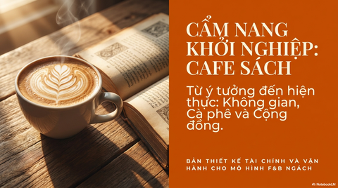 Mở Quán Cafe Sách Bao Nhiêu Vốn? Mọi Con Số Bạn Cần Biết Trước Khi Đầu Tư
