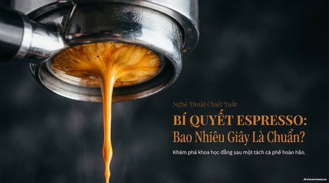 Thời Gian Chiết Xuất Espresso Bao Nhiêu Giây Là Chuẩn?