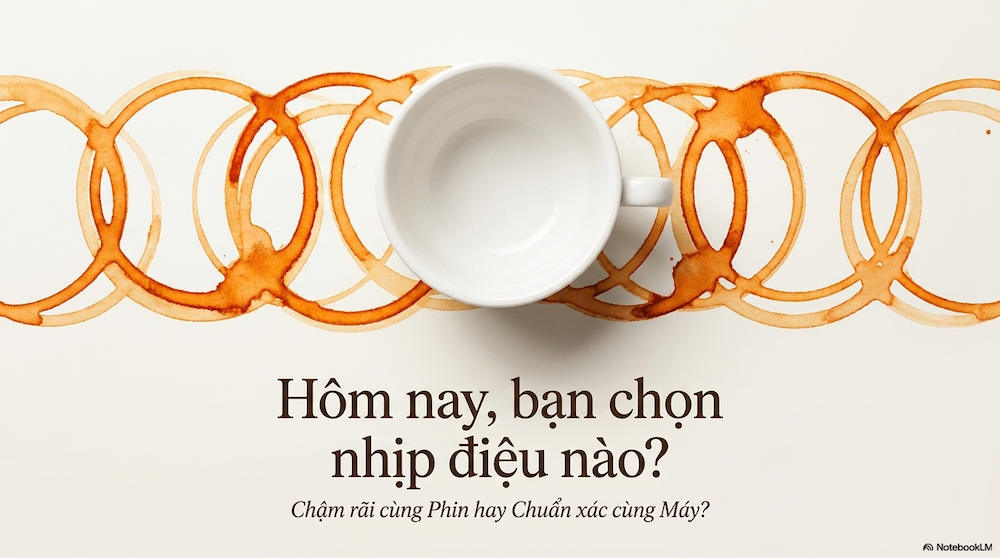 Sự khác biệt giữa cà phê pha máy và cà phê pha phin: Loại nào ngon hơn?