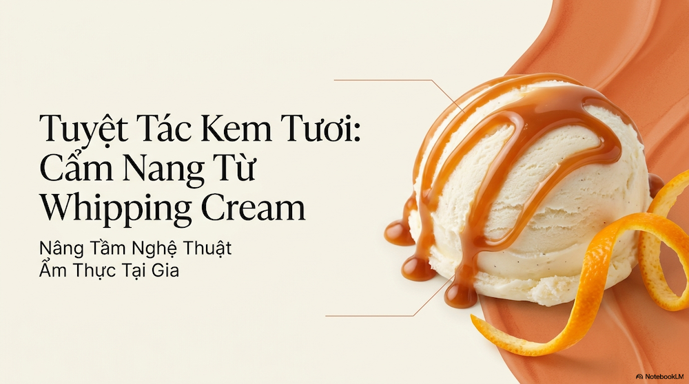 Cách Làm Kem Tươi Từ Whipping Cream: Hướng Dẫn Chi Tiết Cho Người Mới