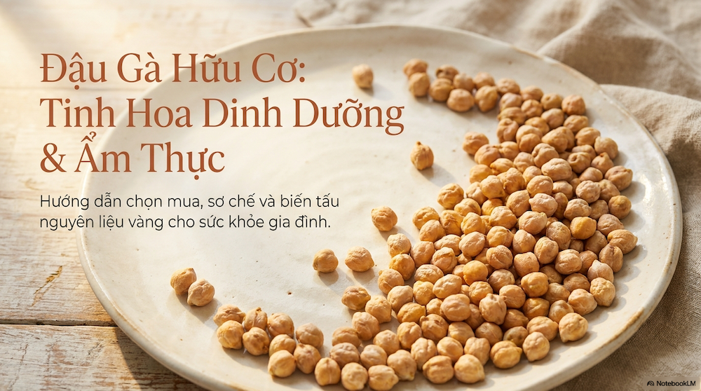 Hướng Dẫn Chọn Mua Và Cách Nấu Đậu Gà Hữu Cơ Thơm Ngon, Dinh Dưỡng Nhất Cho Gia Đình