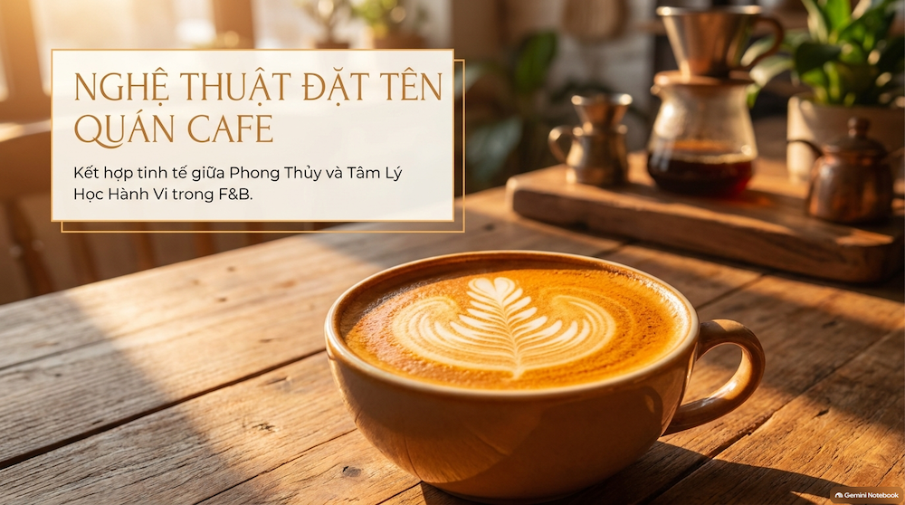 Cách Đặt Tên Quán Cafe Hợp Phong Thủy: Rước Tài Lộc & Buôn May Bán Đắt
