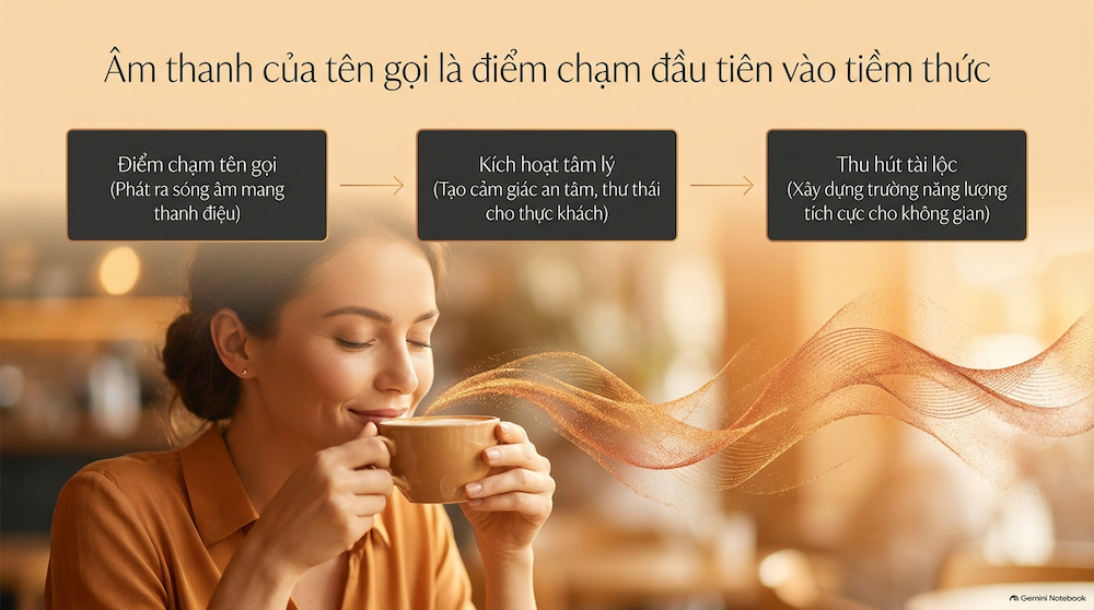 Nền tảng phong thủy F&B: Vì sao tên quán cafe quyết định vận khí kinh doanh?