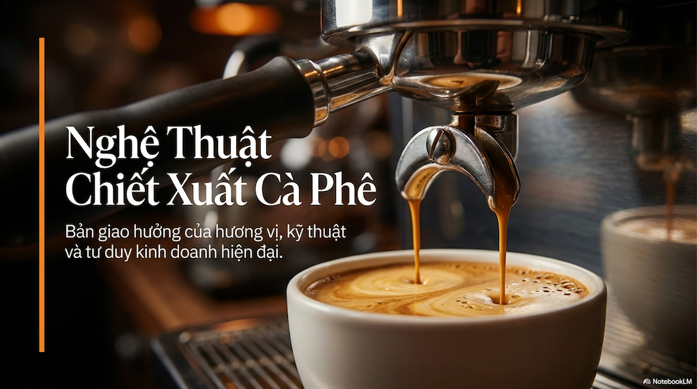 Công thức pha cà phê bằng máy: 15 món chuẩn cho quán nhỏ