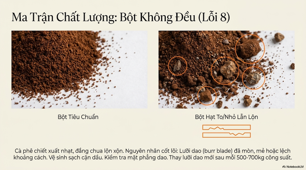11 Lỗi Thường Gặp Của Máy Xay Cà Phê Và Cách Khắc Phục Ngay Lập Tức