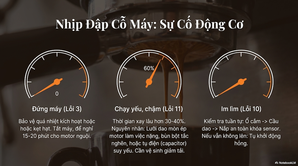 11 Lỗi Thường Gặp Của Máy Xay Cà Phê Và Cách Khắc Phục Ngay Lập Tức