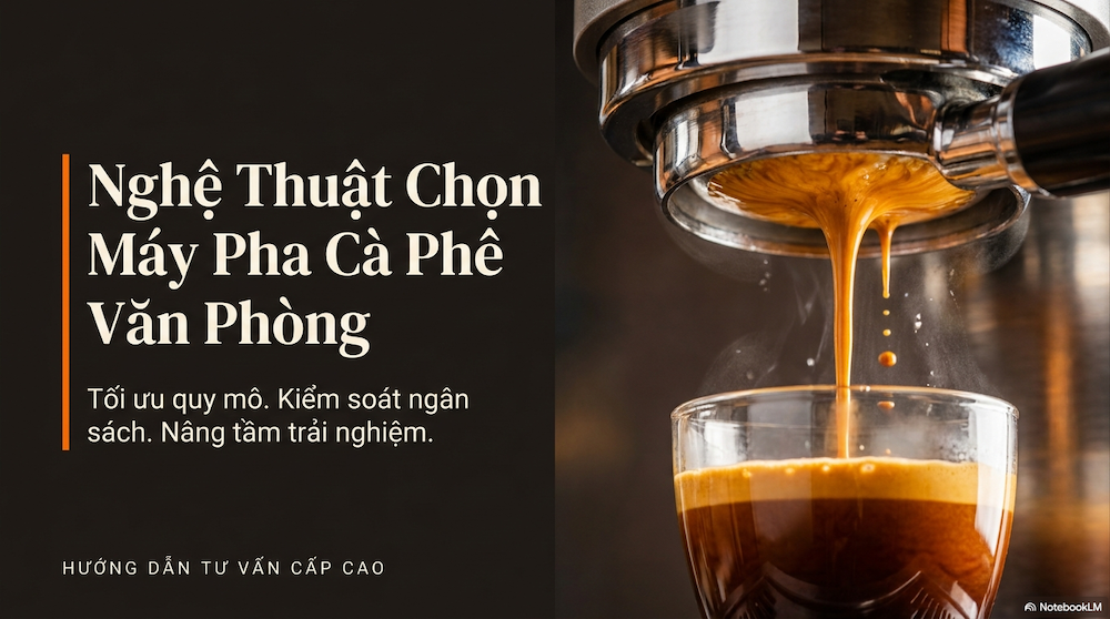 Máy Pha Cà Phê Văn Phòng: Chọn Đúng Loại Theo Quy Mô Và Ngân Sách