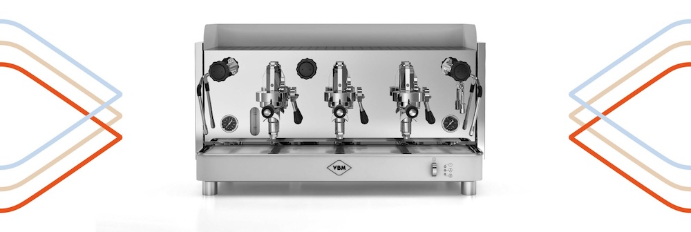 Máy Pha Cà Phê 3 Họng Pha Replica Manuale HX (Inox) | VBM