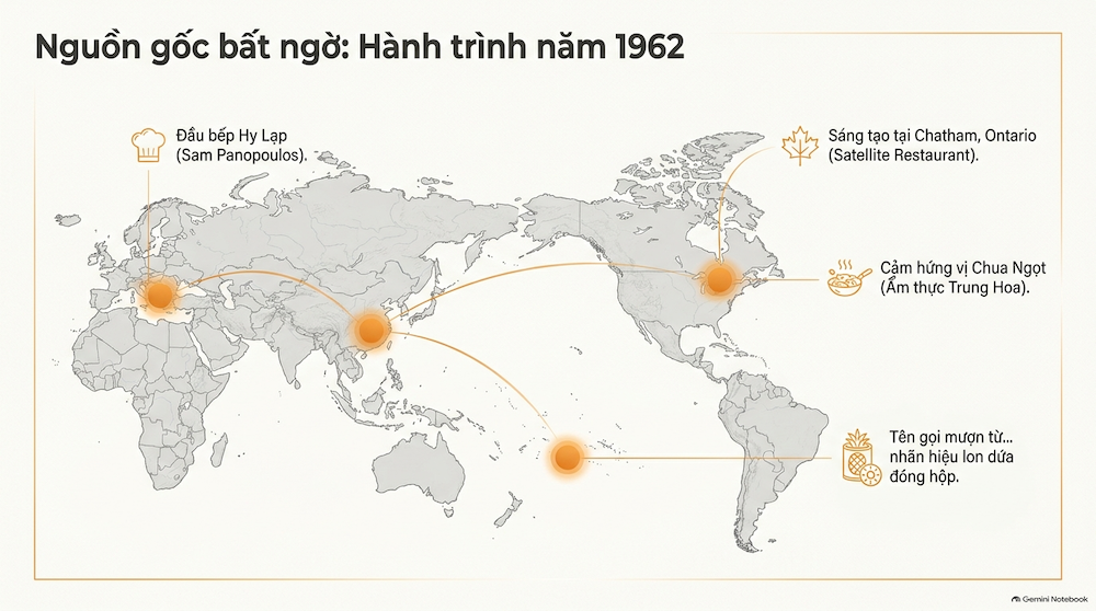 Nguồn gốc bất ngờ từ Canada và câu chuyện lon dứa 