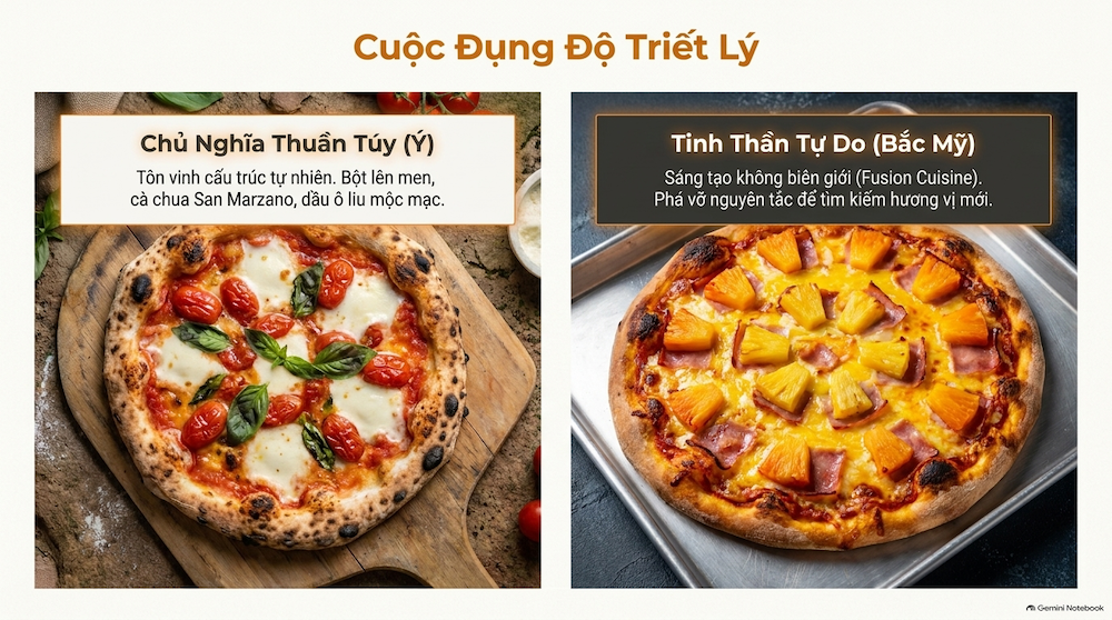 Cuộc đụng độ triết lý: Tại sao pizza Hawaii gây tranh cãi gay gắt?