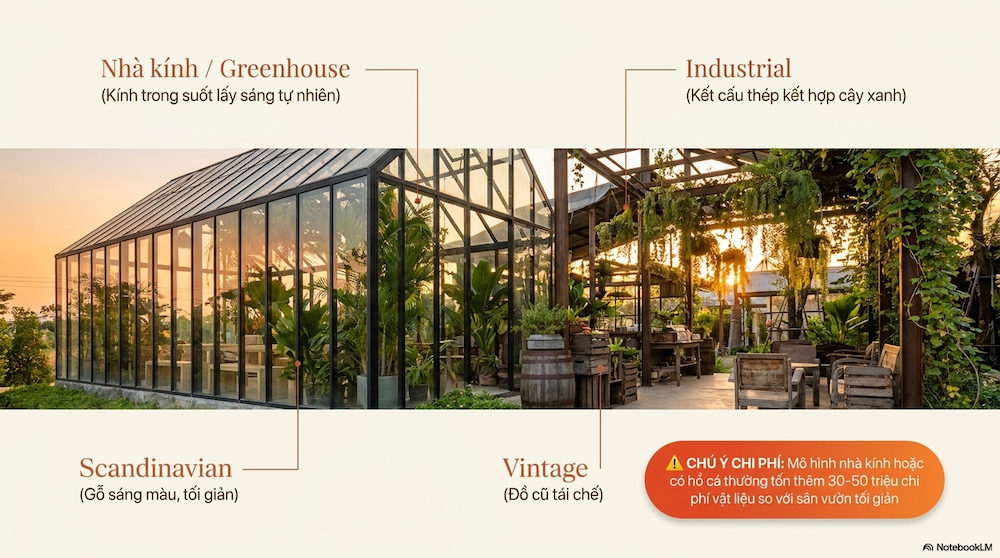 Setup Quán Cafe Sân Vườn Từ A-Z: Chi Phí, Thiết Kế, Vận Hành