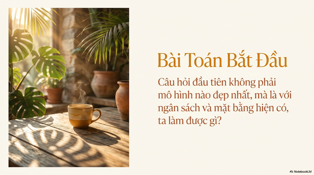 Setup Quán Cafe Sân Vườn Từ A-Z: Chi Phí, Thiết Kế, Vận Hành