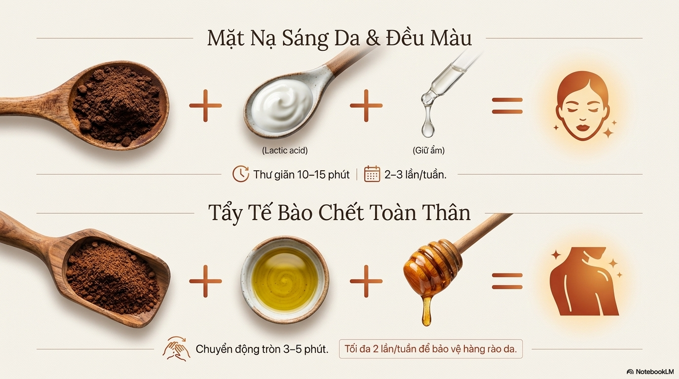 Cách Tận Dụng Bã Cà Phê Tại Nhà: Từ Làm Đẹp Đến Làm Vườn