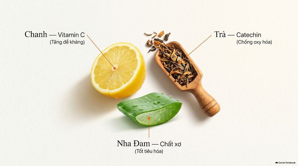 Trà Chanh Nha Đam: Bí Quyết Pha Chuẩn Vị Quán Ngay Tại Nhà