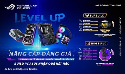 🔥 BUILD PC ASUS – RINH QUÀ HẾT NẤC | NÂNG CẤP ĐÁNG GIÁ