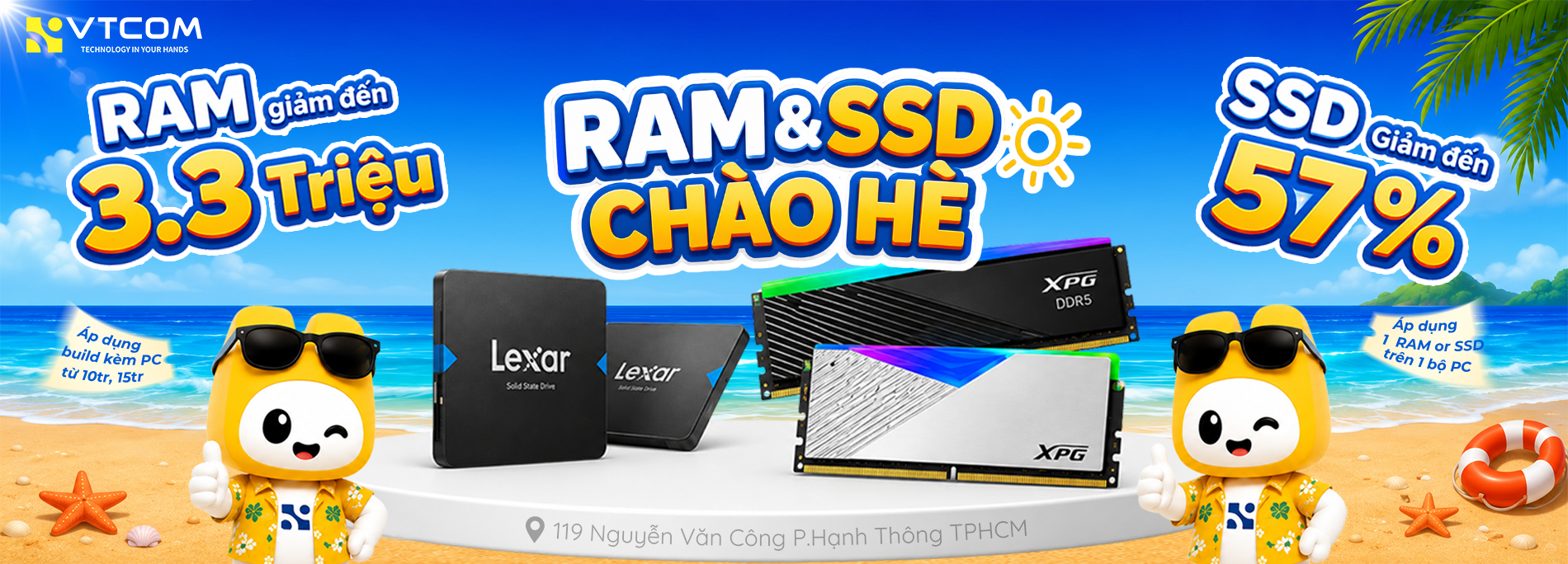 RAM & SSD CHÀO HÈ