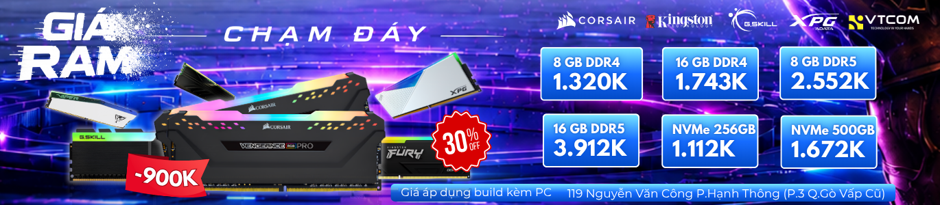 RAM - Bộ nhớ máy tính