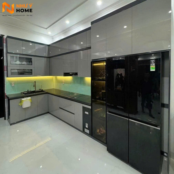 Tủ bếp nhựa acrylic